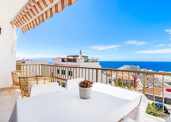 Lägenhet Quiet And Cozy Workation Place Near The Town Center With Cliffs And Ocean View Puerto de Santiago (Tenerife)